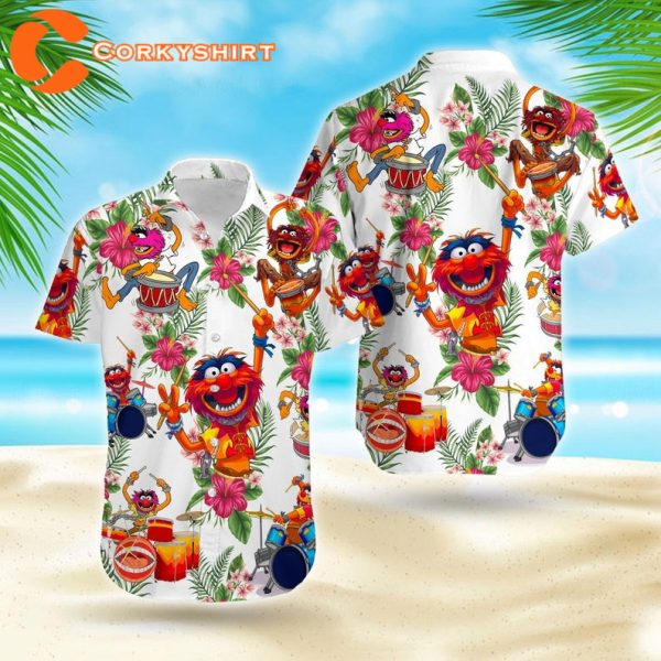 Animal Muppets Hawaiian Muppets Aloha Shirt