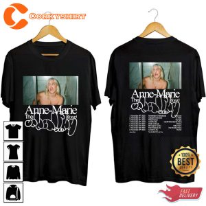 Anne-Marie The Unhealthy Club Tour 2023 Annie T-shirt