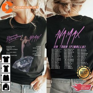 Ava Max 2023 On Tour Finally Unisex Graphic T-Shirt