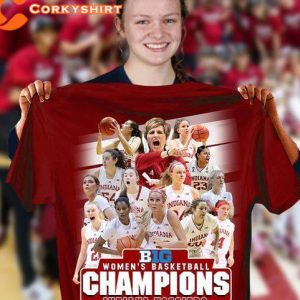 BIG Womens Basketball Champions Indiana Boosiers Designed Anniversary Shirt