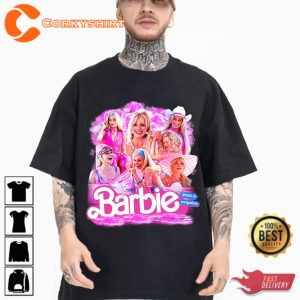 Barbie Margot Robbie Vintage Unisex T-Shirt