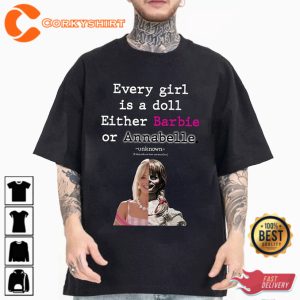 Barbie x Annabelle Margot Robbie T-Shirt