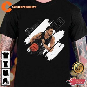 Basketball Ben Simmons Stripes Unisex T-shirt