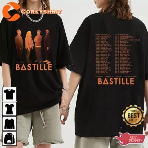 Bastille 2023 North American Music Tour Concert Perfect Shirt For Fans