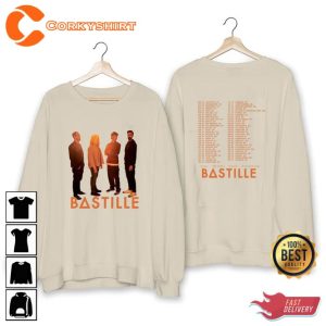 Bastille 2023 North American Music Tour Concert Perfect Shirt For Fans