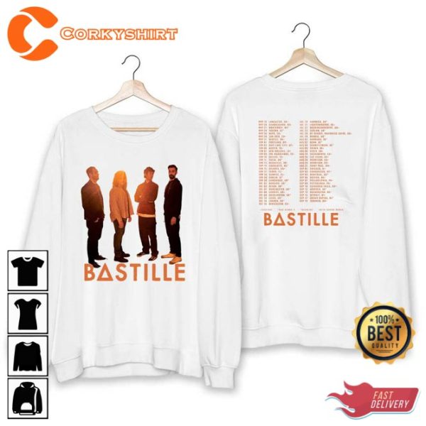 Bastille 2023 North American Music Tour Concert Perfect Shirt For Fans