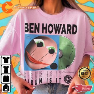 Ben Howard Music Album Is It World Tour 2023 Concert T-Shirt