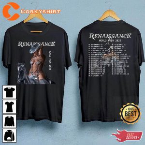 Beyonce Renaissance World Tour 2023 Summer Event T-shirt