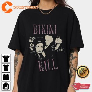 Bikini Kill Rock Band Music Lovers Fans Unisex T-shirt