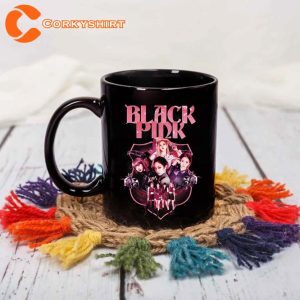 Black Pink KPop Girl Group Members Coffee Mug