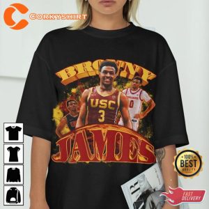 Bronny James Basketball Lebron James Trending Streetwear T-Shirt