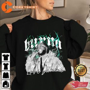 Burna Boy Love Damini Album Graphic Designed T-Shirt