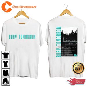 Bury Tomorow Tour North America 2023 Concert T-shirt