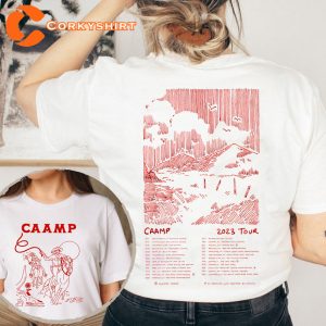 CAAMP Tour 2023 Folk Band Fan Gift T-shirt