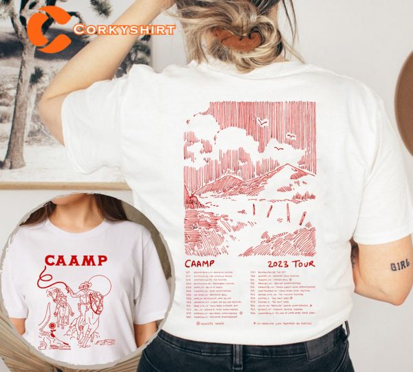 CAAMP Tour 2023 Folk Band Fan Gift T-shirt