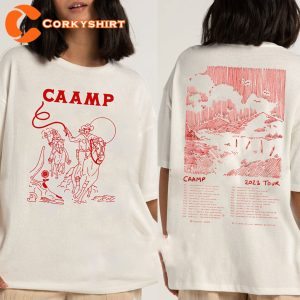 CAAMP Tour 2023 Folk Band Fan Gift T-shirt