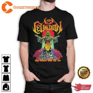 Celine Dion Funny Death Metal T-Shirt