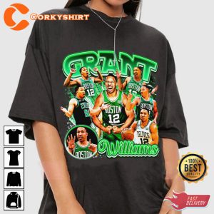 Celtics Grant Williams Power Forward Basketball T-shirt