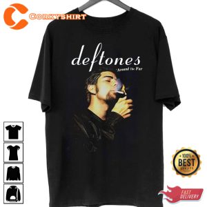 Chino Moreno Smoking Deftones Around The Fur Gift For Fan T-shirt