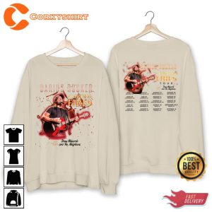 Darius Rucker Fan Starting Fires Tour 2023 Designed Shirt Concert Gift