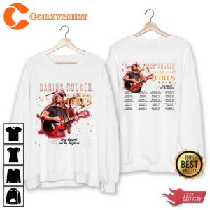 Darius Rucker Fan Starting Fires Tour 2023 Designed Shirt Concert Gift3