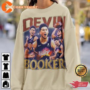 Devin Armani Booker Phoenix Suns Basketball Sport T-Shirt