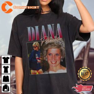 Diana Princess Homage Gift For Fan T-Shirt