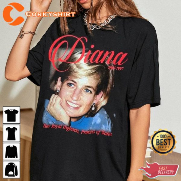 Diana Princess Of Wales Unisex T-Shirt