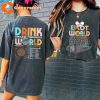 Disney Epcot Drink Around The World Tour Concert Shirt