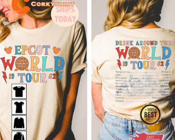 Disney Epcot World Tour Center 1982 T-Shirt