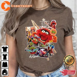 Disney Muppets Animal Dr Teeth and the Electric Mayhem T-Shirt