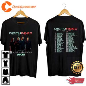 Disturbed Band 2023 Take Back Your Life Tour T-shirt