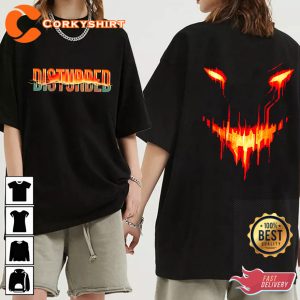 Disturbed Band Tour Gift For Fan Graphic T-shirt