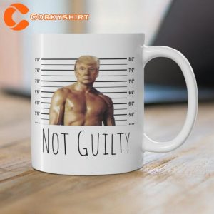 Donald Trump Not Guilty Free Funny Coffee Mug