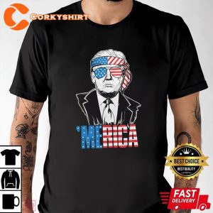 Donald Trump Tee Republican Funny 4th Of July T-Shirt