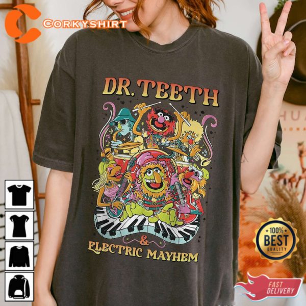 Dr Teeth Vintage Disney Muppets Show T-Shirt