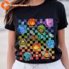 Elemental 2023 Movie Fire Water And Friends Cartoon T-shirt