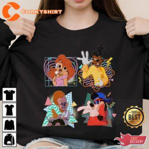 Family A Goofy Movie Characters Gift For T-Shirt