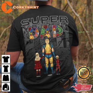 Family Super Dad Father’s Day New T-Shirt