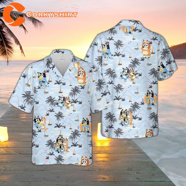 Blue Baby Hawaiian Shirt main image 1