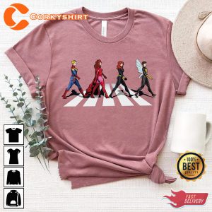 Female-Superhero-Comic-Gift-For-Fan-Unisex-Tee-Shirt