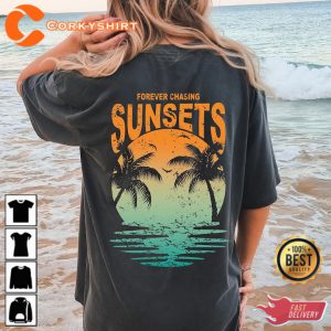 Forever Chasing Sunsets Oversized T-Shirt