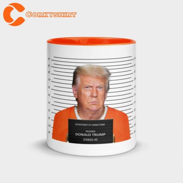 Funny Trump Shot Prisoner Parody Coffee Mug