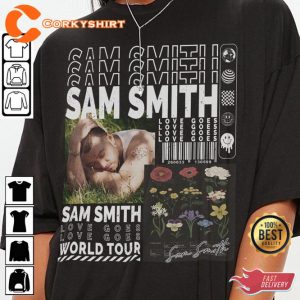 GLORIA Sam Smith Tour Concert 2023 Unisex T-Shirt Gift For Fans1