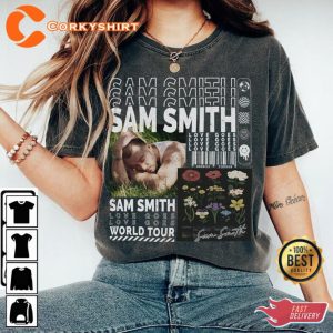 GLORIA Sam Smith Tour Concert 2023 Unisex T-Shirt Gift For Fans