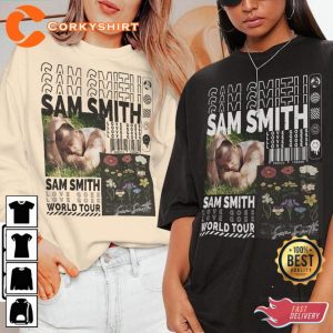 GLORIA Sam Smith Tour Concert 2023 Unisex T-Shirt Gift For Fans3