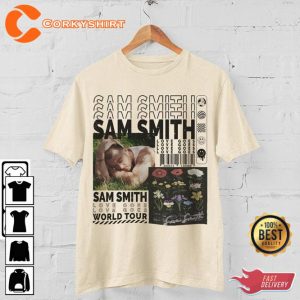 GLORIA Sam Smith Tour Concert 2023 Unisex T-Shirt Gift For Fans4