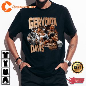 Gervonta Davis Tank Boxer Fan Gift Vintage T-shirt