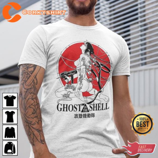 Ghost In The Shell Japanese Manga Anime T Shirt