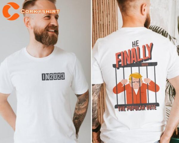 Go Directly To Jail Anti Trump Funny Parody T-Shirt